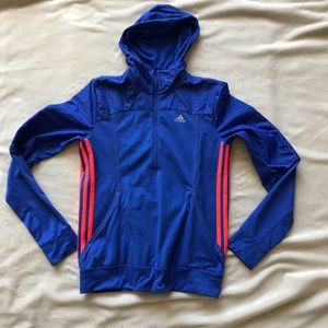 Adidas Women half zip hoodie -size S